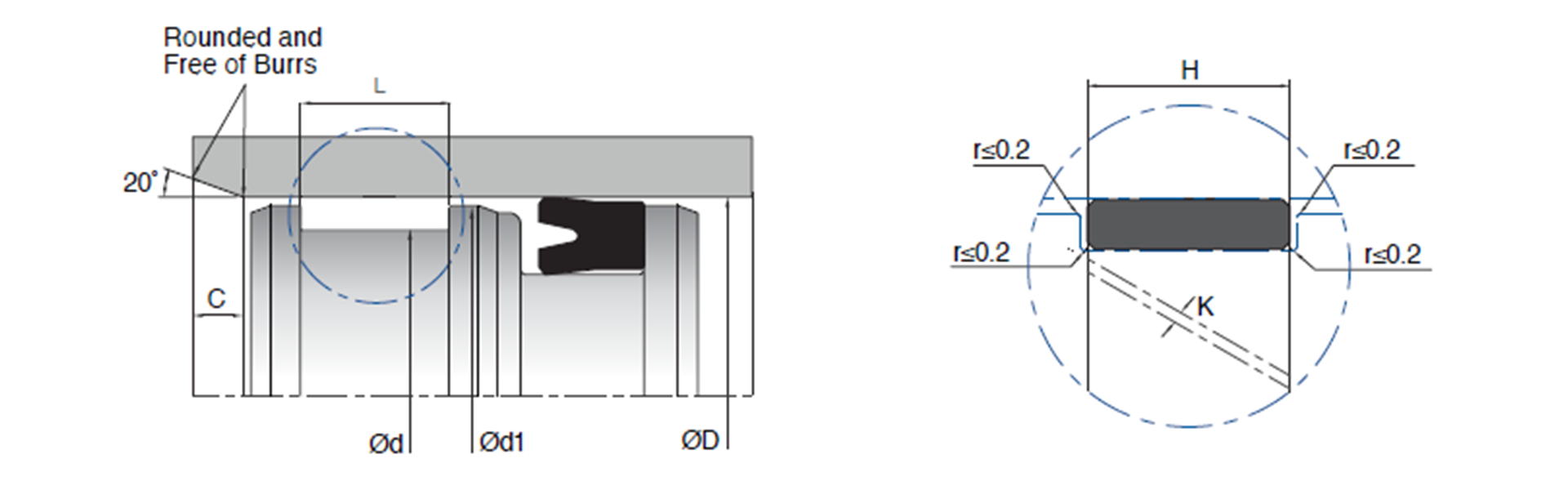 K69 Piston Guide Ring